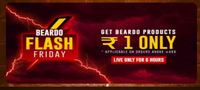 Live Beardo Flash Friday - Products At Just Rs. 1 + [Offer Applicable On Orders Above Rs.499]