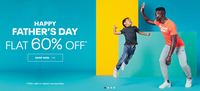 Happy Father's Day Sale Flat 60% Off On Selected Merchandise