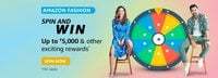 Amazon Fashion Spin And Win 