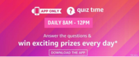 Amazon Daily quiz 11 June