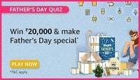 Amazon Father's Day Quiz Answer & Win ₹20,000 & make Father's Day special