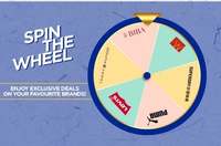 Ajio Spin The Wheel & Enjoy Exclusive Deals On Your Favourite Brand