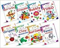 Activity Books Collection for Early Learning by InIkao : Set of 8 Activity Books for Kindergarten kids Paperback – 1 January 2020