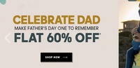 Adidas : Father's Day OFFER Flat 60% off