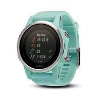 Lowest Price Garmin Fenix 5S Sapphire Glass Frost Blue Tone Sapphire with Frost Blue Band Smartwatch

