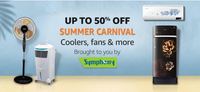 Amazon Summer Carnival'21 - Get Up to 50% Off on Appliances  + 10 % Instant Discount Up To 1750 With HDFC Cards