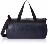 Amazon Brand - Solimo PU Gym Bag, Blue