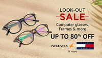 Amazon Look Out Sale -  Upto 80% Off on Computer Glasses, Frame & More