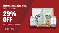 Desidime Exclusive | Get 30% Off on Myprotein (International Yoga Week)