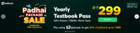 Padai Package Sale- Get Testbook Yearly pass at Rs.299 + Additional 10% off 
