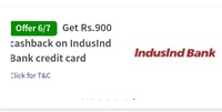 Nobroker : Pay Rent Using  IndusInd Bank Credit Card Get 900 Cashback 