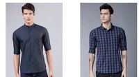Myntra  : FLAT 82% off on Highlander Men Shirts.