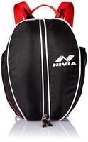 Nivia 5245 Ball Bag  (Black/RED)