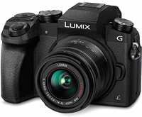 Panasonic LUMIX G7 16.00 MP 4K Mirrorless Interchangeable Lens Camera Kit with 14-42 mm Lens (Black)