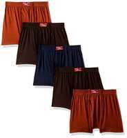 Rupa Jon Boy's Plain Brief (Pack of 5)(Colors & Print May Vary) With 15% Extra Coupon Off (Size Specific)
