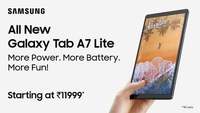 Samsung Galaxy Tab A7 Lite Starting from 11999 | First sale from 23rd June