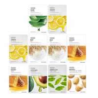 The Face Shop Real Nature Daily Glow Mask sheet Combo (Pack of 10), 200 g