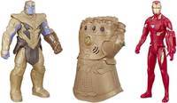 MARVEL Iron Man, Thanos and Infinity Gauntlet Titan Hero Series  (Multicolor)