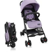 Luvlap Cruze Stroller Pram with Compact Tri-fold, Purple