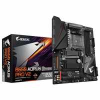 GIGABYTE AMD B550 AORUS PRO V2 Motherboard with 12+2 Phases Digital Twin Power Design, Fins-Array Heatsink, Dual PCIe 4.0/3.0 x4 M.2 with Dual Thermal Guards, Front & Rear USB Type-C™, RGB Fusion 2.0

