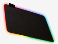 Zebronics Zeb-Blaze RGB Gaming Mouse Pad with Micro Weave Texture, 13 RGB Modes, Anti Slip Rubber Base