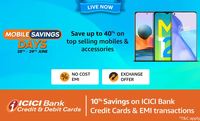 Amazon Mobile Saving Days (25- 30June)  Up To 40% Off + Get 10 % discount with ICICI /Citi Cards