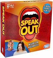 Hasbro Gaming Speak Out Game, Ages 16 And Up, For 4 To 5 Players. Apply coupon