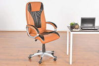 Eros Leatherette 2-Axis Adjustable Office Chair 