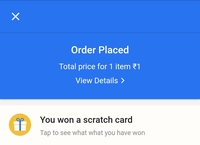 Flipkart Scratch Card : Order Product Form Flipkart min Rs 1 Get Scratch Card