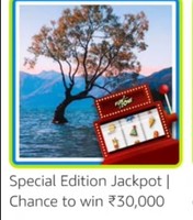 Amazon Special Edition Jackpot Win up to Rs 30000