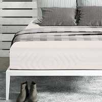 SleepSpa Premium Orthopaedic 8â€ King Size Memory Foam Mattress (Beige,78X72X8)