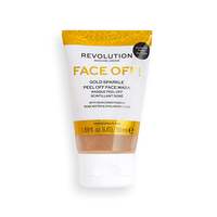 Revolution Skincare Gold Glitter Face Off Mask,50ml (Face Mask)