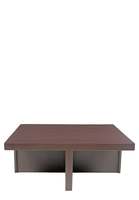 ARRA Trendy Coffee Table with Four Stool (Matt Finish, Ochre)

