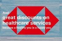 Discounts on medicines & healthcare services with HSBC card