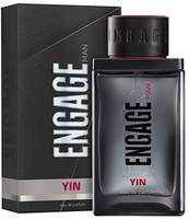 Engage Yin Eau De Parfum for Men, Fruity and Floral, Skin Friendly and Long Lasting, 90ml
