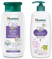 Himalaya Baby Shampoo (400 ml) & Himalaya Extra Moisturizing Baby Wash, 400 ml