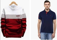 Amazon branded T-shirt & polos minimum 50% upto 80% off  start from Rs. 70 - (many products) 