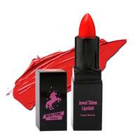 MINISO Mini poni Jewel Shine Lipstick, 02 Grapefruit Red