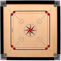 Shanti Enterprises SE GLOSS FINISH 20 INCH SMALL CARROM BOARD FOR KIDS WITH COINS & DISCO POWDER 50.8 cm Carrom Board  (Multicolor)