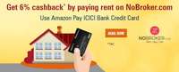 NoBroker Amazon Pay ICICI Bank Credit Card Offer – Flat Rs. 200 cashback + 1% unlimited rewards by paying rent