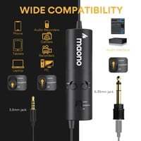 Maono AU-103 Mic with headphones jack and Noise Cancellation (100hz low-cut and 10db attenuation)