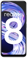 loot Realme 8 (128GB ROM, 4GB RAM, RMX3085, Cyber Black)