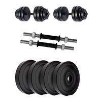 ARMOUR Home Gym & Fitness Kit 10KG PVC Dumbell Set