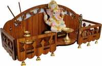 Wallwey décor 027G Engineered Wood Home Temple  (Height: 15.3, DIY(Do-It-Yourself))