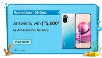 Prime Day Games | Smartphone - Redmi Note 10S Quiz Answer & Win ₹5,000 Pay Balance 