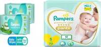Pampers Premium Diapers Upto 40% Off