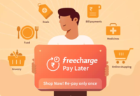 Apply for Freecharge Pay Later and get 200 cashback 