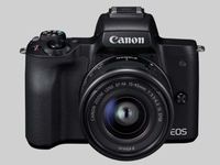 Canon EOS M50 Kit (EF-M15-45mm IS STM Lens) DSLR Camera (Black)