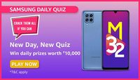 Amazon Samsung Galaxy M32 Daily Quiz [11,July] 