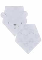 Mothercare 3D Bear Dribbler 2Pk with Dribble Proof